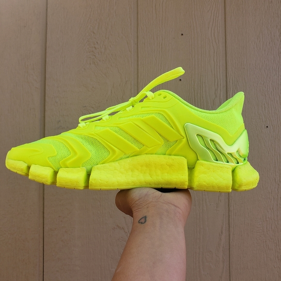 adidas men's CLIMACOOL VENTO running shoes sneakers Solar Yellow Unisex - Picture 5 of 16